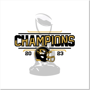 Missouri Tigers 2023 Cotton Bowl Champions Locker Room Posters and Art